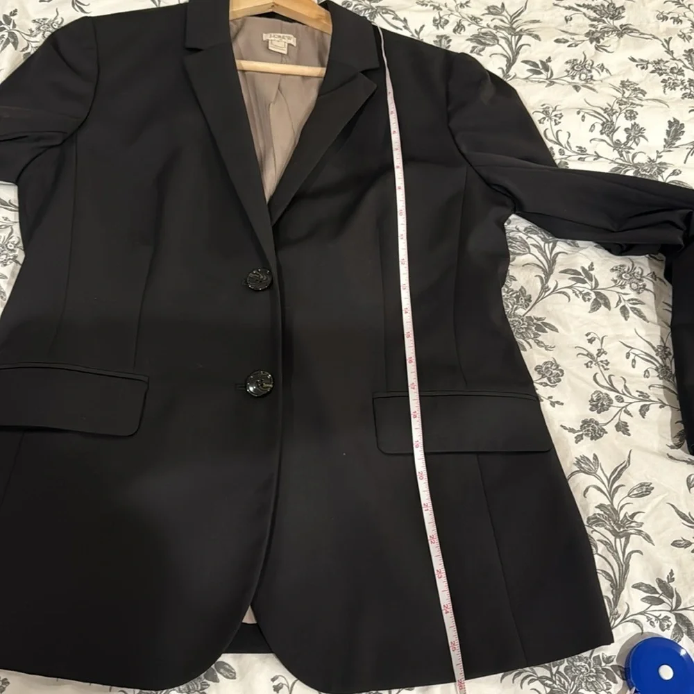 J. Crew Black Suit Jacket